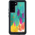 Turquoise Brush Stroke by Etta Vee Galaxy S24 Plus Waterproof Case